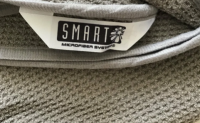 Полотенце банное вафельное 65х130 (на липучке), Smart